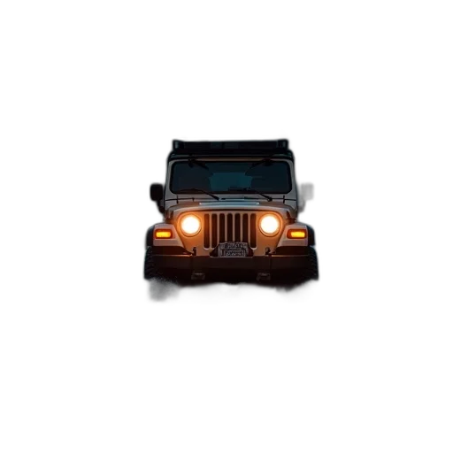 car, photorealistic, concept art, 3d render, pixel art, rugged, off-road, vehicle transparent PNG cut-out