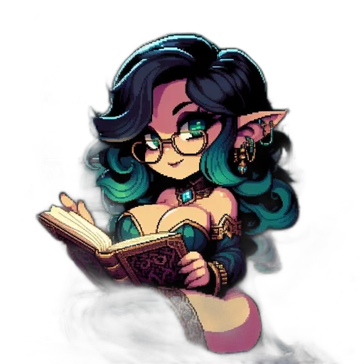 staff, fantasy art, pixel art, concept art, watercolor, green, dark, pastel transparent PNG cut-out