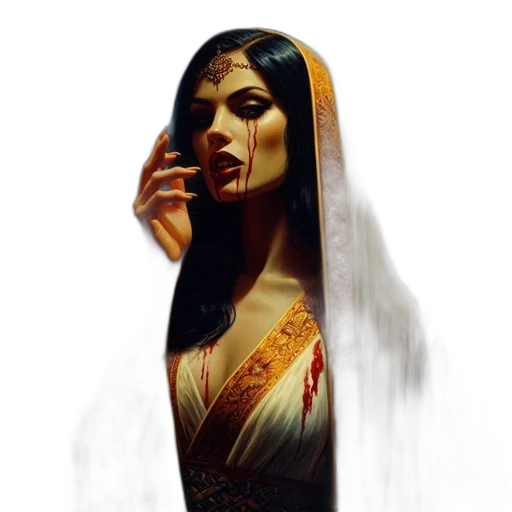 dress, mask, face, concept art, fantasy art, comic book art, photorealistic, fire transparent PNG cut-out