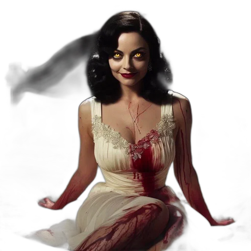 dress, concept art, comic book art, photorealistic, fantasy art, woman, 1940s, 50s transparent PNG cut-out
