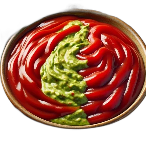 food, crown, hair, face, photorealistic, 3d render, fire, red transparent PNG cut-out