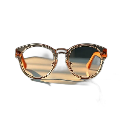 jewelry, 3d render, pair, glasses, orry transparent PNG cut-out