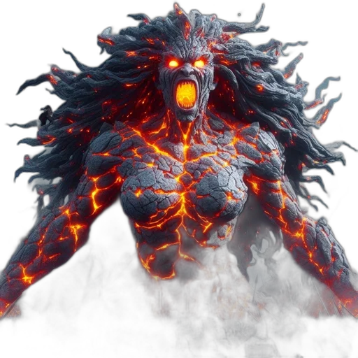 dragon, creature, hair, mask, concept art, 3d render, fantasy art, fire transparent PNG cut-out