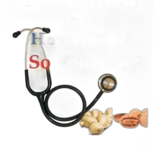 food, poster, stethoscope, nuts, promoting, idea, hepatitis, can transparent PNG cut-out