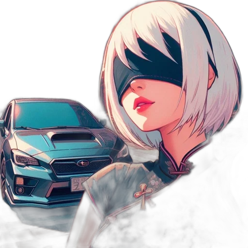 car, face, weapon, robot, anime, concept art, fantasy art, photorealistic transparent PNG cut-out