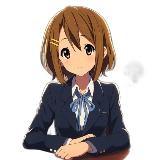 staff, jacket, dress, face, anime, cartoon, pixel art, photorealistic transparent PNG cut-out