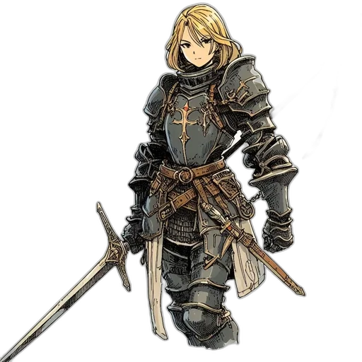 sword, weapon, staff, concept art, fantasy art, 3d render, pixel art, female transparent PNG cut-out