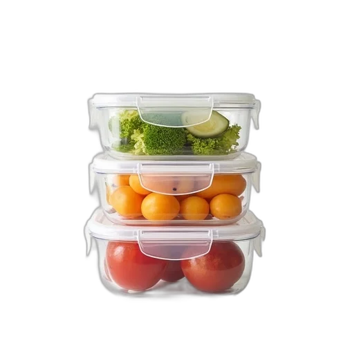 food, sistema, set, meal, prep, container, clear transparent PNG cut-out
