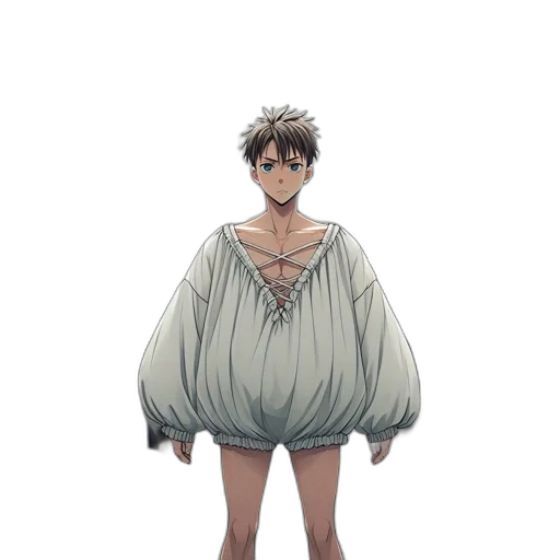 dress, creature, animal, crown, concept art, anime, pixel art, cartoon transparent PNG cut-out