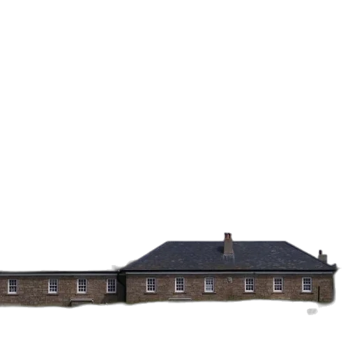building, umbrella, staff, weapon, 3d render, concept art, photorealistic, fog transparent PNG cut-out