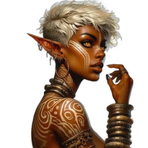 jewelry, staff, face, dragon, fantasy art, concept art, photorealistic, pixel art transparent PNG cut-out