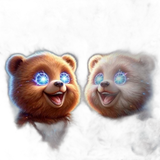 concept art, fantasy art, photorealistic, 3d render, another, image, portrays, two transparent PNG cut-out