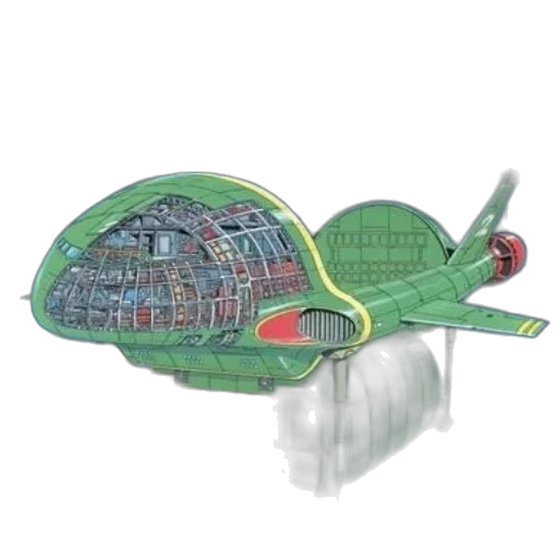 hat, concept art, 3d render, outer space, book, cover, thunderbirds, agents transparent PNG cut-out