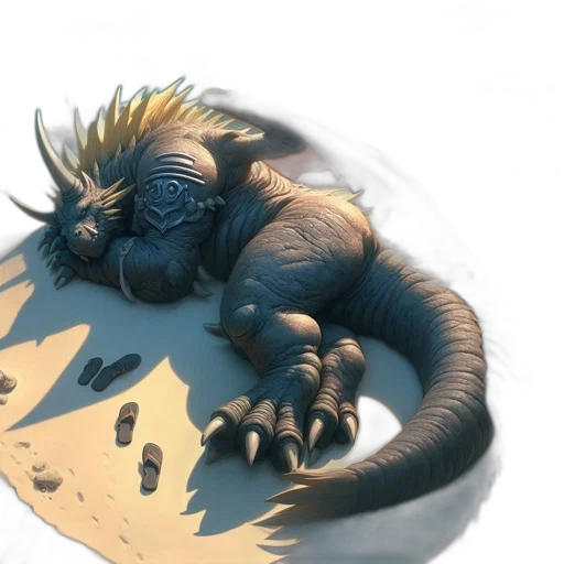 dragon, creature, animal, concept art transparent PNG cut-out