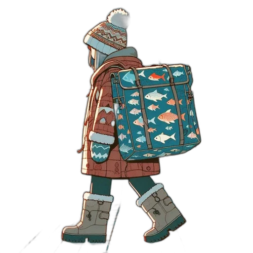 jacket, robot, weapon, creature, concept art, watercolor, cyberpunk, fantasy art transparent PNG cut-out