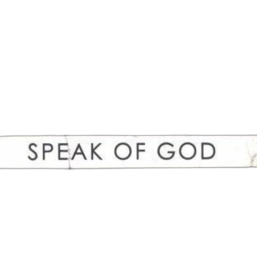 image, features, title, how, not, speak, god, minimalist transparent PNG cut-out