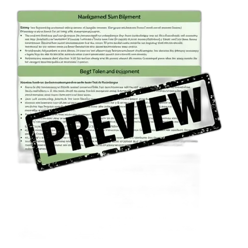 document, large, black, preview, stamp, covering, majority, page transparent PNG cut-out