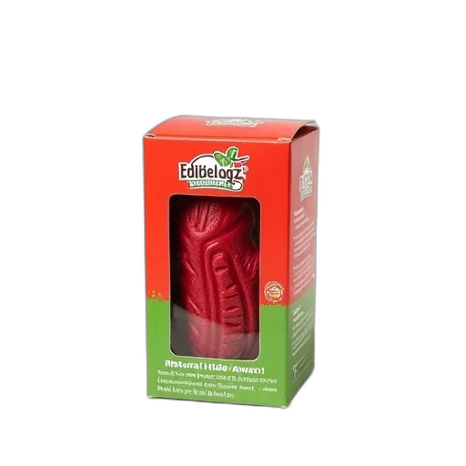 food, bottle, 3d render, red, green, cardboard, box, clear transparent PNG cut-out