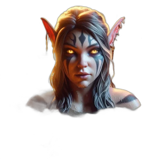 face, dragon, staff, mask, fantasy art, concept art, pixel art, 3d render transparent PNG cut-out