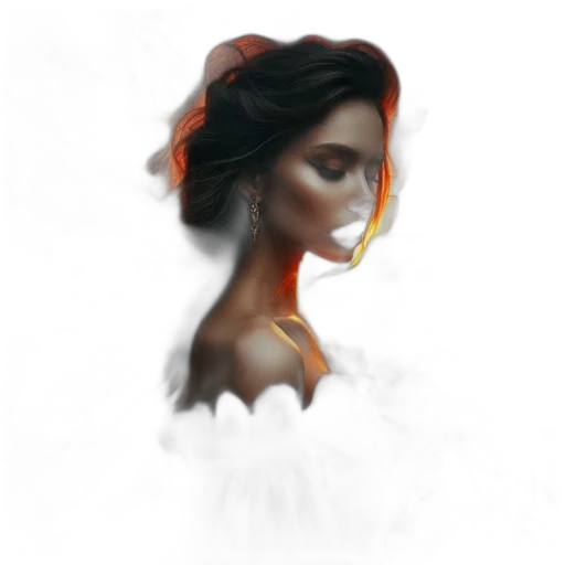 face, mask, dress, crown, photorealistic, concept art, fantasy art, 3d render transparent PNG cut-out