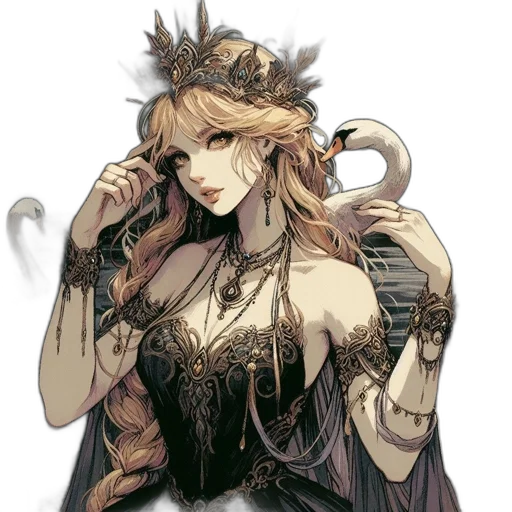 crown, staff, hat, jewelry, concept art, fantasy art, pixel art, anime transparent PNG cut-out