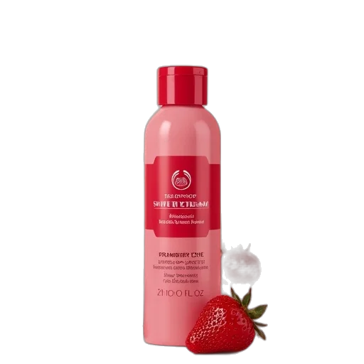 body, shop, strawberry, shea transparent PNG cut-out