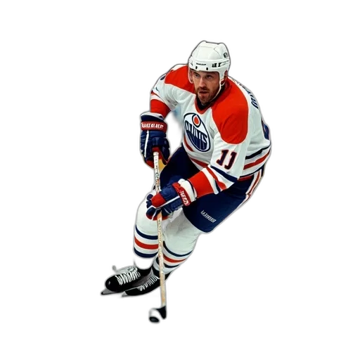 animal, concept art, photorealistic, 3d render, oilers, left, wing, jordan transparent PNG cut-out
