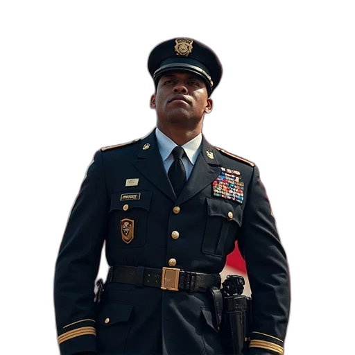 staff, jacket, hat, concept art transparent PNG cut-out