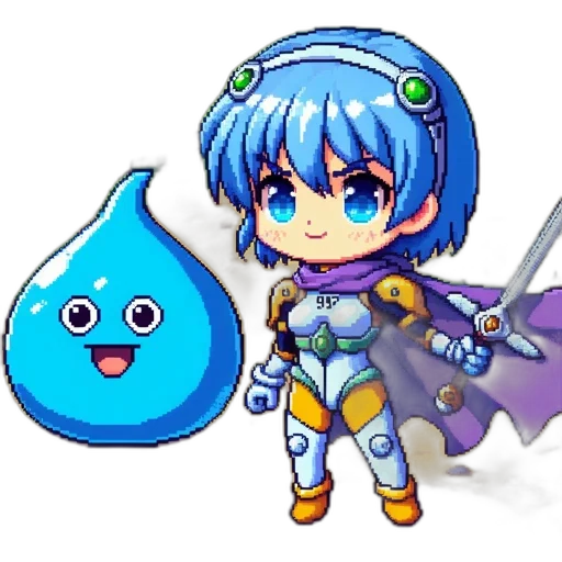 staff, weapon, dragon, sword, pixel art, concept art, fantasy art, anime transparent PNG cut-out