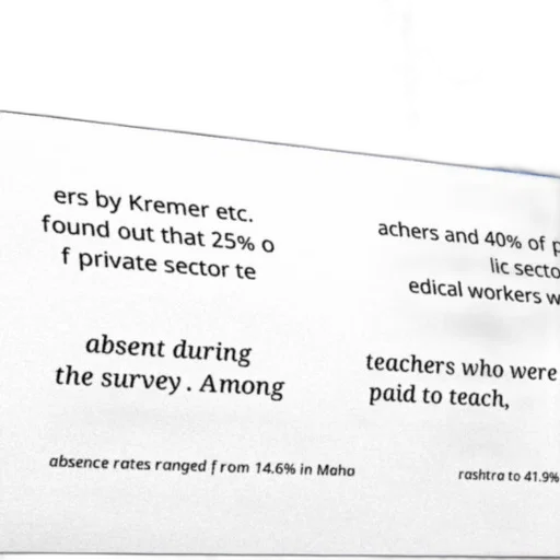 poster, text, about, absence, rates, private, sector, teachers transparent PNG cut-out