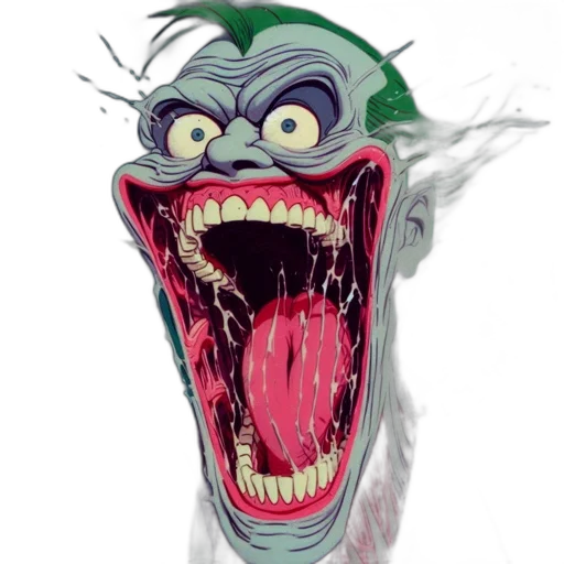 mask, creature, face, concept art, comic book art, photorealistic, watercolor, animated transparent PNG cut-out