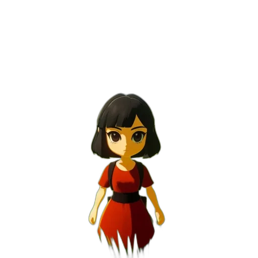 dress, robot, staff, jewelry transparent PNG cut-out