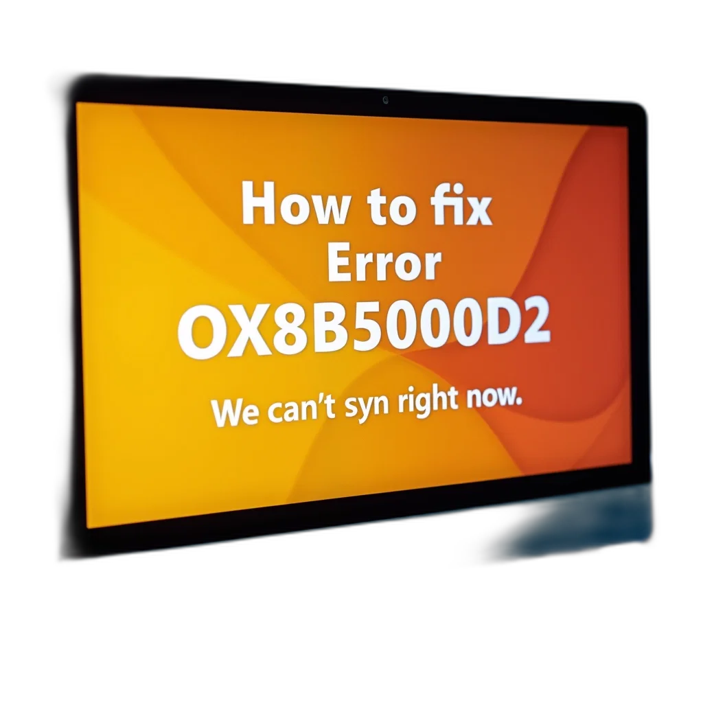 computer, monitor, displaying, yellow, orange, background, white, text transparent PNG cut-out