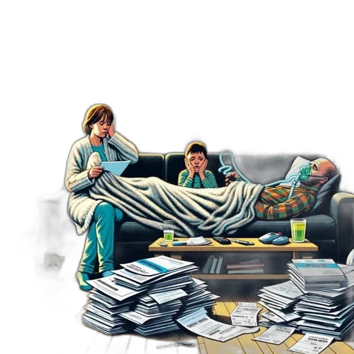 furniture, concept art, comic book art, photorealistic, city street, messy, living, room transparent PNG cut-out