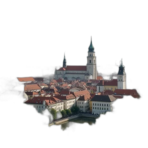 building, staff, 3d render, concept art transparent PNG cut-out