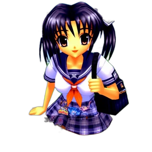 staff, dress, 3d render, anime, pixel art, photorealistic, animated, female transparent PNG cut-out