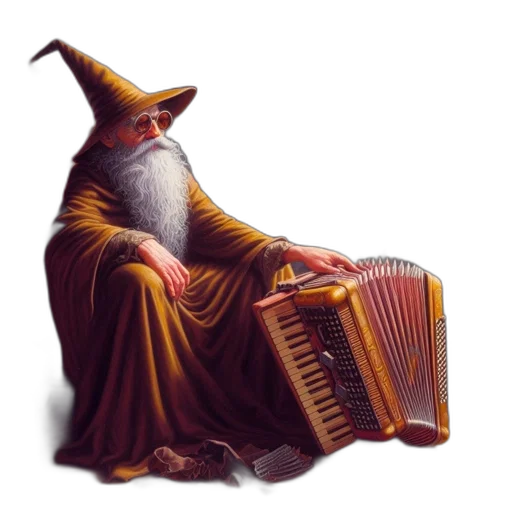 hat, furniture, dragon, staff, fantasy art, concept art, photorealistic, pixel art transparent PNG cut-out