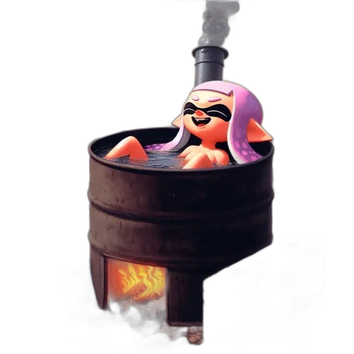 weapon, food, robot, staff, concept art, 3d render, watercolor, vaporwave transparent PNG cut-out