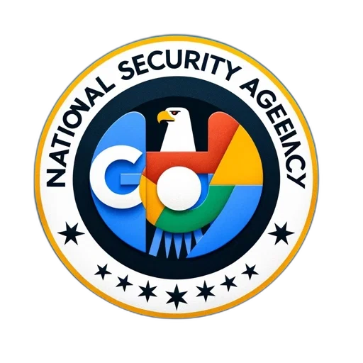 image, features, reimagined, emblem, national, security, agency, composed transparent PNG cut-out