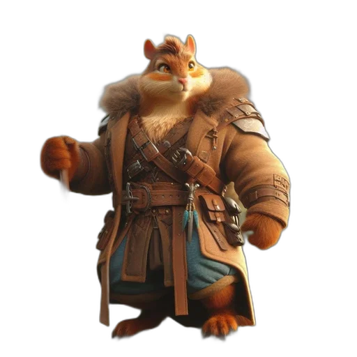 staff, animal, dragon, jacket, concept art, 3d render, fantasy art, photorealistic transparent PNG cut-out