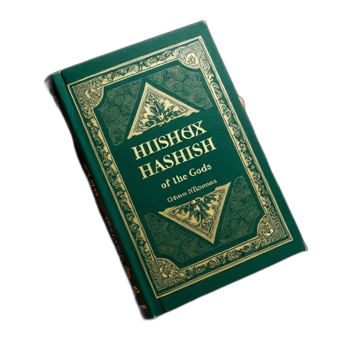 mask, person, hand, holding, book, titled, hashish, gods transparent PNG cut-out