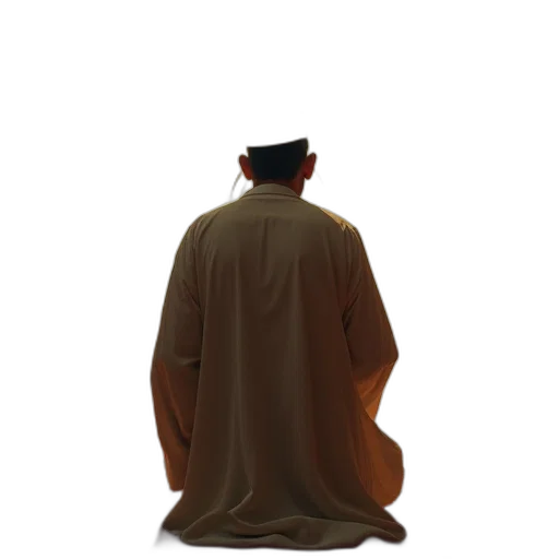 jacket, staff, hat, umbrella, 3d render, concept art, islamic, sermon transparent PNG cut-out