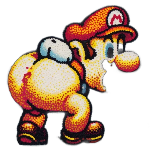 animal, hat, creature, staff, pixel art, concept art, monochrome, mario transparent PNG cut-out