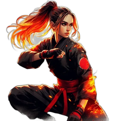 staff, dragon, fantasy art, concept art, pixel art, comic book art, fire, red transparent PNG cut-out