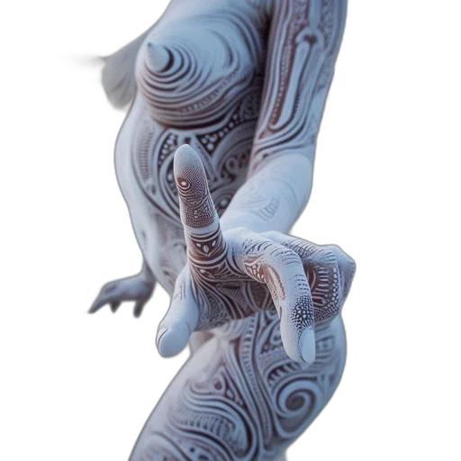 dragon, mask, jewelry, creature, 3d render, concept art, fantasy art, photorealistic transparent PNG cut-out