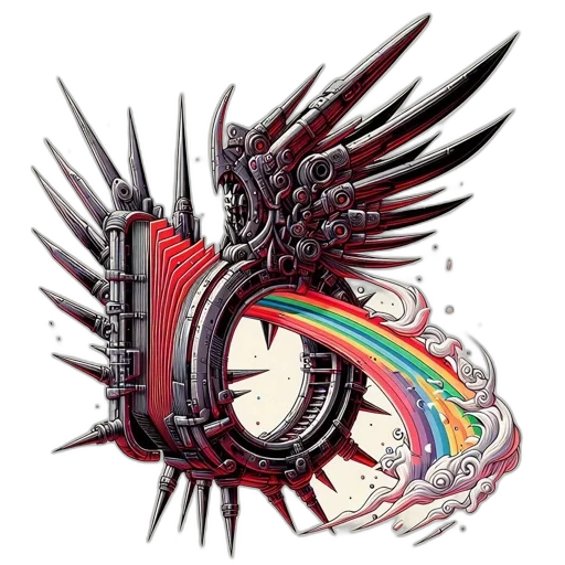 sword, crown, weapon, dragon, pixel art, concept art, fantasy art, cyberpunk transparent PNG cut-out