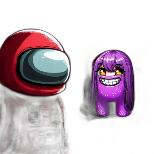 robot, creature, mask, concept art, 3d render, pixel art, fantasy art, outer space transparent PNG cut-out