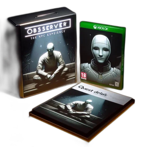 image, showcases, limited, edition, game, observer, featuring, sleek transparent PNG cut-out