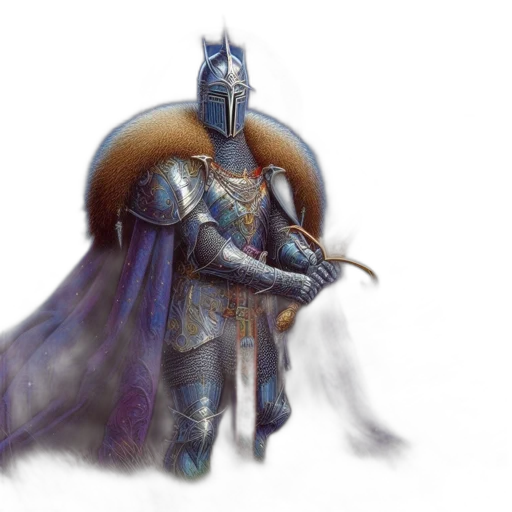 sword, weapon, staff, crown, fantasy art, concept art, watercolor, comic book art transparent PNG cut-out