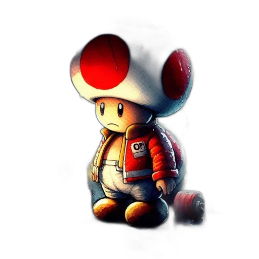 hat, robot, jacket, animal, concept art, 3d render, pixel art, fantasy art transparent PNG cut-out